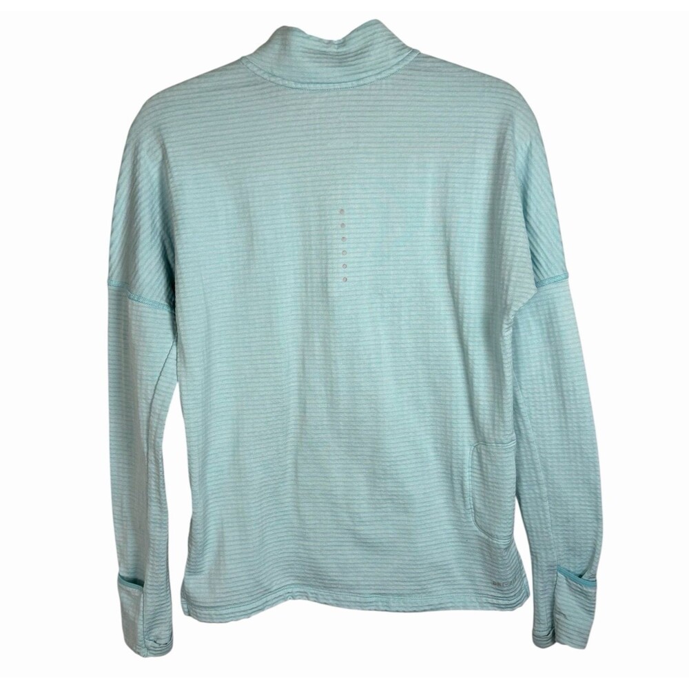 Nike Running Womens Therma Sphere Element Half-Zip Shirt Long Sleeve Blue Size S - Picture 2 of 13